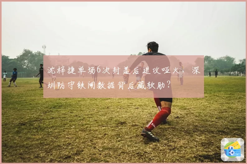 沈梓捷单场6次封盖后进攻哑火，深圳防守铁闸数据背后藏软肋？